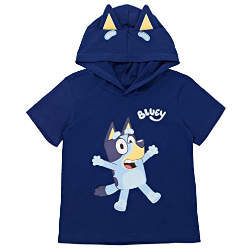 Image of Bluey Bingo Cosplay T-Shirt and Mesh Shorts Outfit Set Toddler to Little Kid