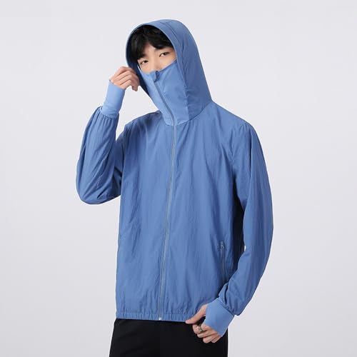 Meichoon Sun Protective Jacket UPF 50+ Air Conditioner Hoodie Lightweight Cooling Clothes with Fans Stay Cooling in Summer2