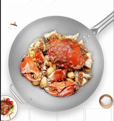 Wok de Acero Inoxidable con Recubrimiento Antiadherente 43 cm miniatura 4