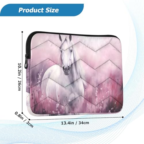 Funda para portátil 13-14 pulgadas resistente al agua rosa miniatura 3