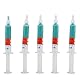 5 Stück/Set Diamantschleifdiamantpaste Diamantpaste Polierpaste Läpppaste Schleifpaste Nadelrohr (W7 (1500 Mesh Feinpolieren))
