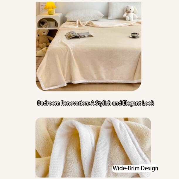 Genérico Manta Terciopelo para Sofa Y Cama - Franela Súper Suave, Mantas para Sofa Y Cama, para Dormitorio Sofá Viajes(Gray,180 * 200cm)