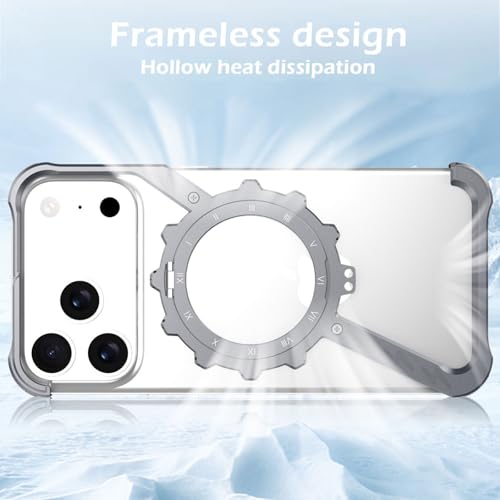 Coque squelette iPhone 17 Pro Max légère élégante design minimaliste