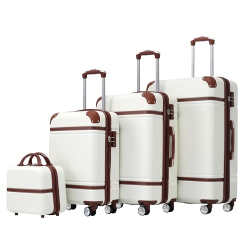 4 Piece Hardshell Luggage Set with TSA Lock 20