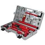 Heavy Duty 10 Ton Porta Power Hydraulic Jack Body Frame Repair Kits Auto Shop Tool Lift for Ram for Loadhandler Truck Bed Unloader Farm / Hydraulic Equipment Construction
