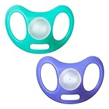 DISEÑO ANATÓMICO SIMÉTRICO: El chupete Advanced Sensitive, cuenta con una tetina de silicona con forma simétrica que favorece el desarrollo natural de la boca, los dientes y las encías de tu bebé