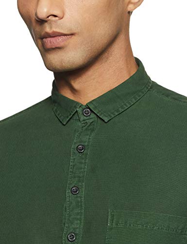 Image of Ethnix by Raymond Men's Cotton Kurta (RTHA00095-N5 Medium Green 96)