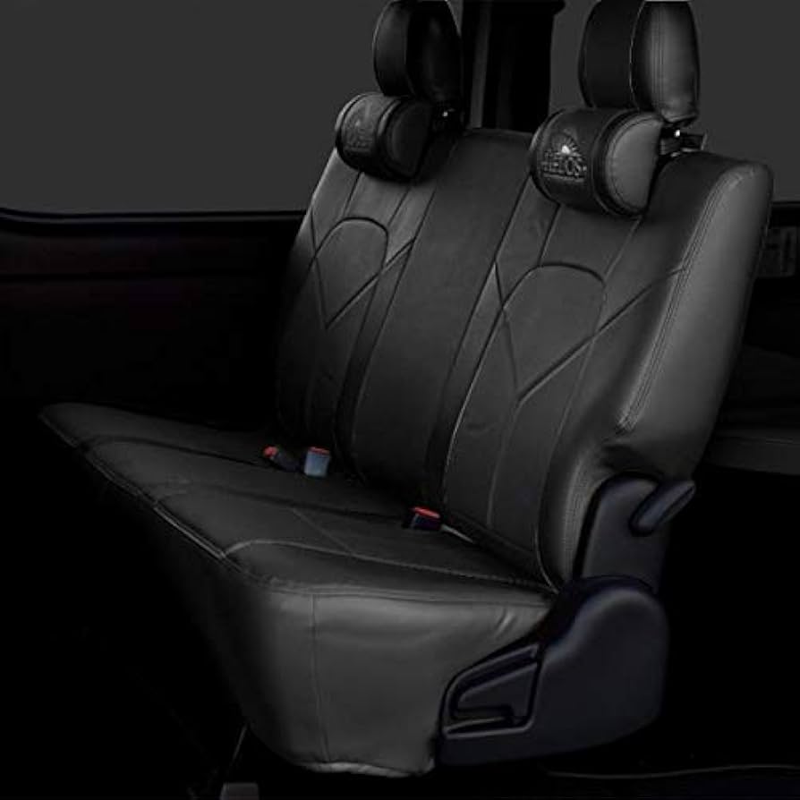 品質のヘリオス☆4型以降ハイエース用2列目シートカバー HELIOS（車） HELIOS 200系 ハイエース シートカバー 1型 2型 3