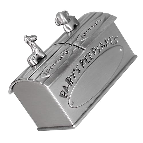 BESPORTBLE Tooth Curl Keepsake Box Chic Storage Case for Hair Teeth Durable for Smooth Surface Container