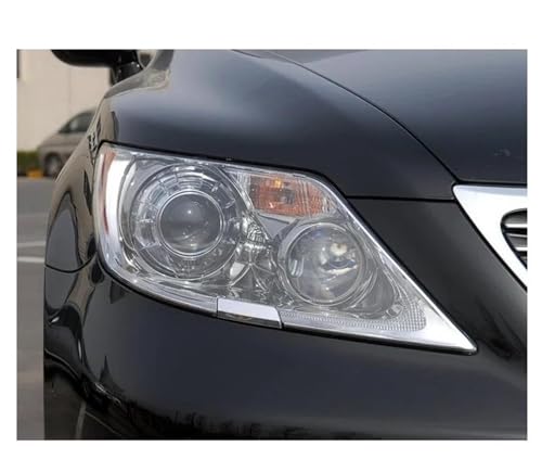 Coque de phare droite pour Lexus LS460 2006-2009 en verre transparent - 2