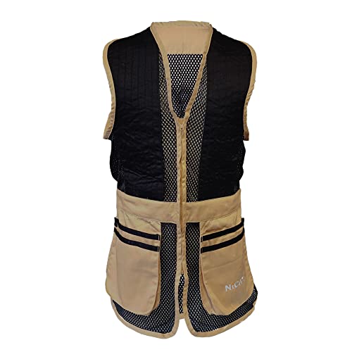 NICA Ambi Shooting Vest 2.0 (US, Alpha, 5X-Large, Regular, Regular, Khaki)