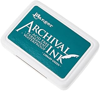 Ranger Archival Ink Pad #0-Library, Green