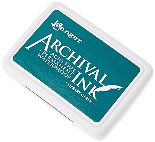 Ranger Archival Ink Jumbo Pad Manganese Blue (A3P30539) - B.V