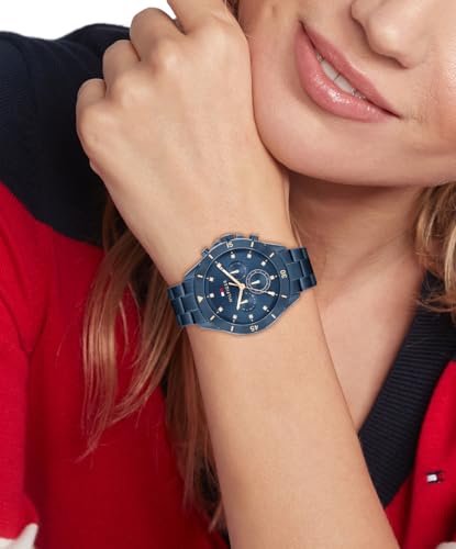 Tommy Hilfiger blue luxury watch – image 2