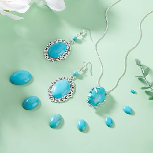 Cabochons turquoise de qualité pour création de bijoux raffinés - 5