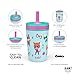 Zak Designs SuperKitties Kelso Toddler Cups For Travel or At Home, 12oz Vacuum Insulated Stainless Steel Sippy Cup With Leak-Proof Design is Perfect For Kids (Ginny, Sparks, Buddy, Bitsy)