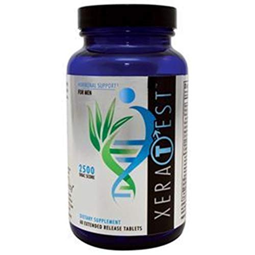 YoungevityXeraTest™ Hormonal Support for Men - Hormonal Wellness & Brain Health - with Fucoidan Blend, Whole Foods, Fenugreek - Hormone-Free Botanical Supplement - (60 Extended Release Tablets)