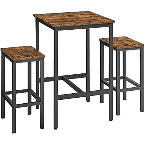 VASAGLE Square Bar Table Set Cover