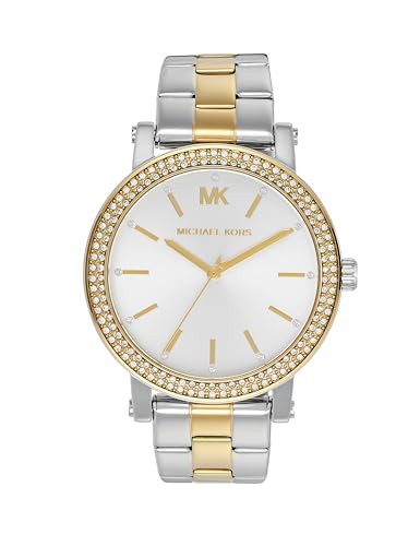 Image of Michael Kors Corey Two-Tone Watch MK7550