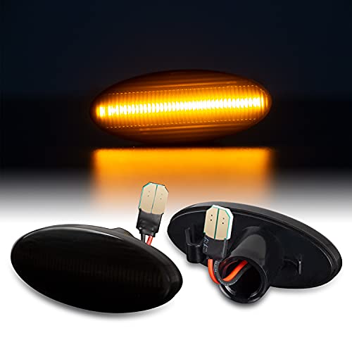 Clignotants latéraux à LED pour Opel Vectra B | tous les modèles | années de construction 1995 2002 | Noir