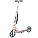 LNX Scooter de Ciudad - para Adultos Niños Adolescentes - Cubierta de Aluminio - Altura Ajustable Plegable No eléctrico Scooter de cercanías Patinete