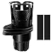 Produktbild 2 In 1 Auto Getränkehalter 360° Drehbar Auto Becherhalter Universal KFZ Auto Trinkhalter Einstellbar Kaffeebecherhalter Flaschenhalter Cupholder Dosenhalter für Meisten Flaschen