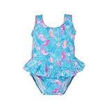 [Flap Happy] ワンピース水着 Upf 50+ Stella Infant Ruffle Swimsuit タツノオトシゴ 18 Months