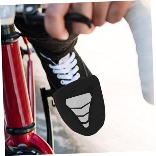 Cubiertas para zapatos de ciclismo, 1 par, cubiertas frontales para calzado de bicicleta, protectoras de punta, neopreno, impermeables, reflectantes, para uso en exteriores y carretera miniatura 7