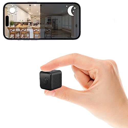 OLYAXEN-Mini-Spy-Camera-WiFi-Hidden-Camera-Night-Vision-4K-HD-Spy-Cam-for-Home-Security-Easy-to-Set-Wireless-Indoor-Smallest-Camera-with-Motion-Detection-IP-Camera-Remote-Viewing OLYAXEN-Mini-Spy-Camera-WiFi-Hidden-Camera-Night-Vision-4K-HD-Spy-Cam-for-Home-Security-Easy-to-Set-Wireless-Indoor-Smallest-Camera-with-Motion-Detection-IP-Camera-Remote-Viewing