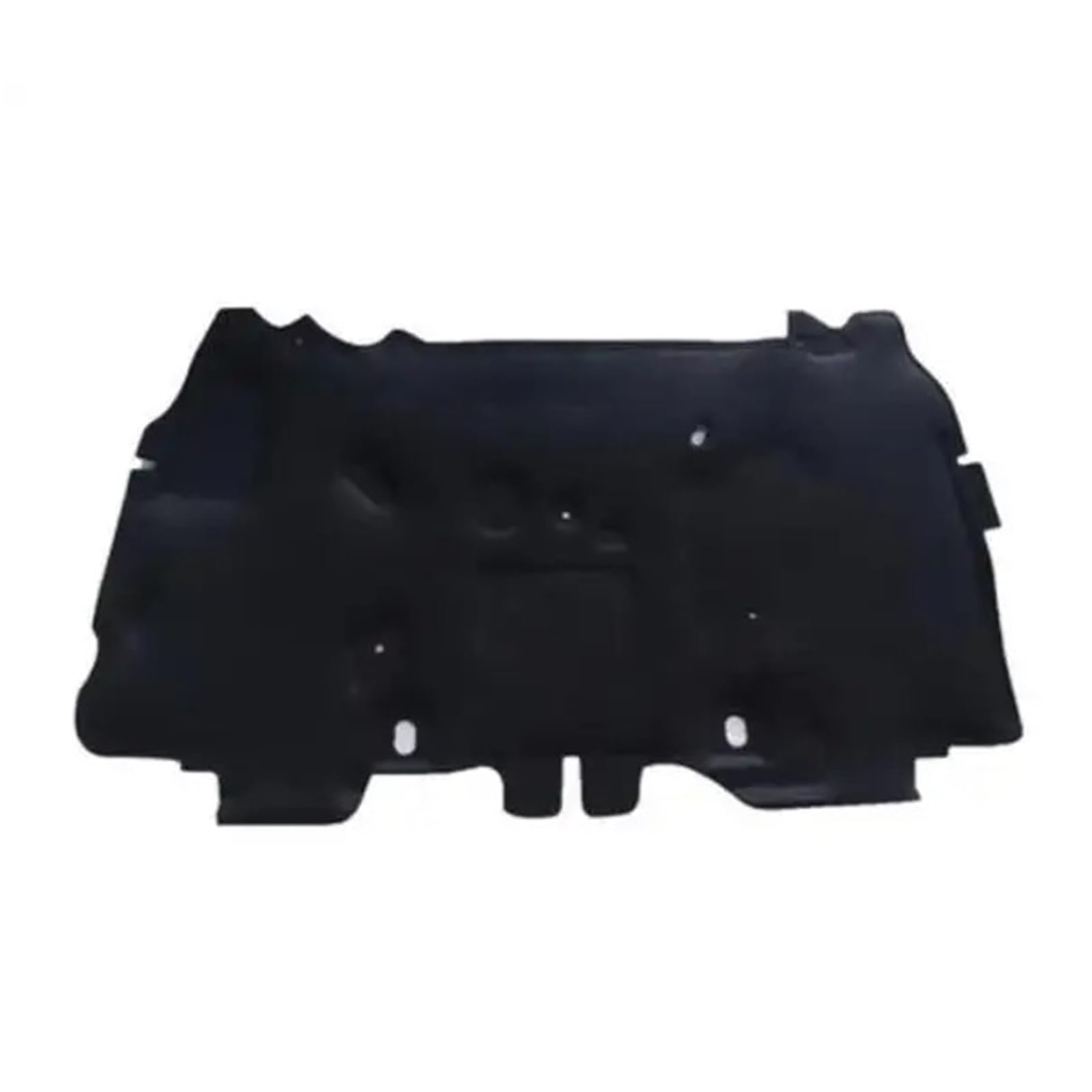 Xexjhqq No Aluminum Foil Car Hood Engine Insulation Pad For Jeep For Wrangler 2007 2008 2009-2017 Car Heat Sound Insulation Cotton Front Hood Engine Firewall Mat Pad Cover(No Aluminum Foil)