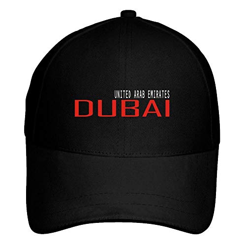 Idakoos Dubai Country Baseball Cap Black Idakoos Dubai Country Baseball Cap Black