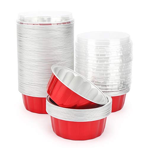 Compare Price colored ramekins with lid on