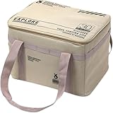 Citybaby2025newキャンプ収納ボックス30L大容量多機能マルチギアケースソフトコンテナコンテナボックスツールボックス(幅38cm X奥行30cm X高さ26cm)折り畳み蓋付きツールバッグキャンプギアBBQアウトドア (D) [並行輸入品]