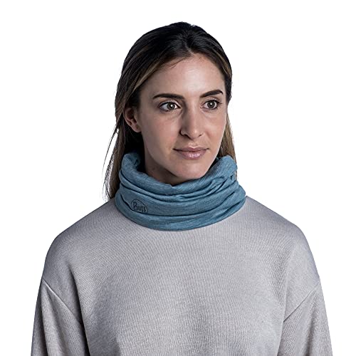 Image of Buff Lightweight Merino Wool Neck Gaiter, 100% Ethically Sourced Wool,Versatile, Temperature Regulating Face Mask