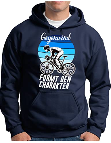 Hoozen-pullover vélo de route OM3 bleu marine homme XXXL