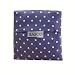 Produktbild Goldyqin Trendy Floral Printed Design Oxford Stoff Faltbare Einkaufstaschen Wiederverwendbare Eco Grocery Carry Bag Lagerung Tote Handtasche - Blau