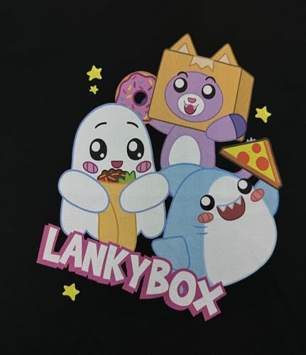 Bioworld LankyBox Boxy & Foxy Crew Neck Short Sleeve Royal Blue Boy's T-Shirt2