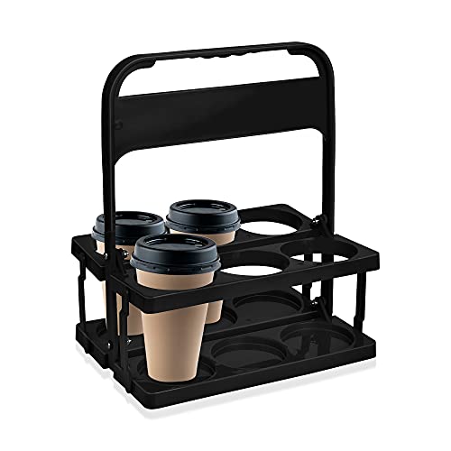 Porte-gobelet réutilisable pour voiture finition plastique noir durable