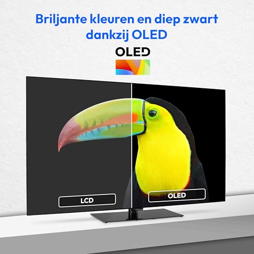 MEDION 138,8 cm (55") OLED TV (TiVo, Smart-TV, Dolby Vision HDR, subwoofer, MEMC, Micro Dimming, TiVo-portaal, Prime Video, Disney+, Dolby Atmos, PVR, Bluetooth, MD 855901) - Afbeelding 5