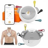 D-Heart ECG Portable Professionnel 8/12 Dérivations | 60 Électrodes Incluses | Calcul PR, ...