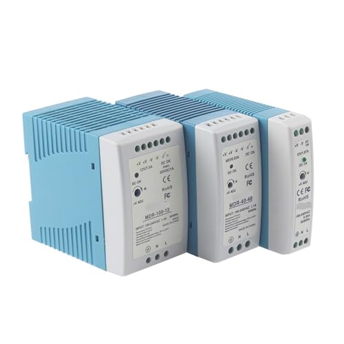 Alimentation 24V rail DIN mini transformateur AC DC à découpage MDR-20W - 3