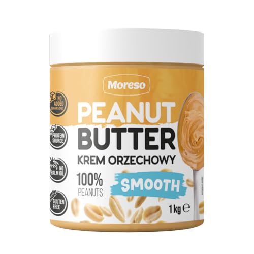 Moreso Erdnussbutter 1kg PEANUT BUTTER 100%