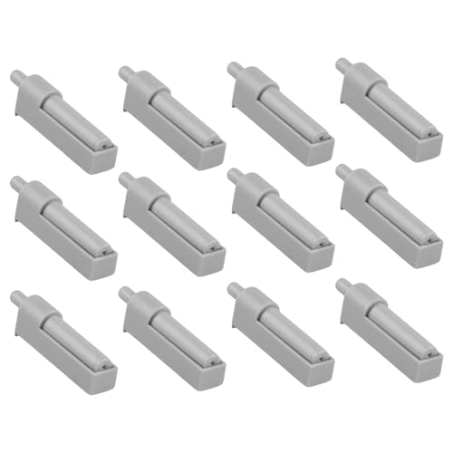 Soft Close Door Dampers 12 PCS Quiet Closer Buffers Push to Open Door Catches Adjustable Damper for Kitchen Cabinet Home Furniture Trash Can Wardrobe Door Easy Install One-Piece Molding - Image 6