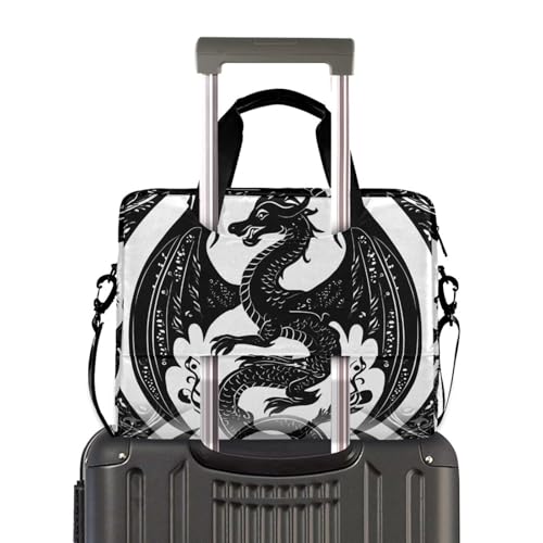 Maletín porta laptop ALAZA Black Dragon 13-15.6 pulg miniatura 4