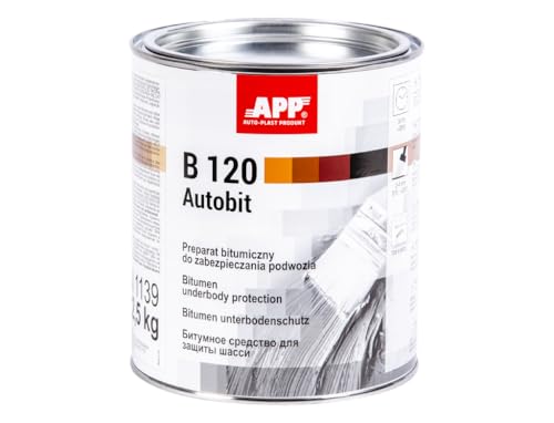 APP B120 Protection bitumeuse pour Bas de Caisse Liquide | Protection carrosserie Voiture aux propriétés antirouille, Anti gravillon et insonorisantes |...