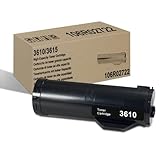 Phaser 3610/ 3615/ M455/ P455 Black High Capacity Toner Cartridge Replacement for Xerox 106R02722 Toner Cartridge for Phaser 3610 WorkCentre 3615 DocuPrint M455 P455, (14,100 Pages)
