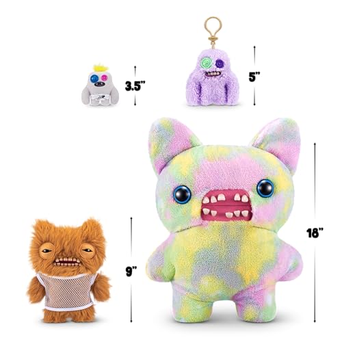 Fuggler Vacay Vibes 23 cm von ZURU, Lustiges Hässliches Monster, Plüschtier für Kinder und Erwachsene (Munch Munch) – Ansicht 3