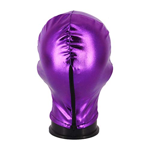 Image of Metallic Cycling Face Neck Mask Hat Ultra Balaclava Hood