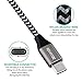 USB Type C Cable, Xcords USB C Cable 3Pack 3FT USB C to USB 2.0 Nylon Braided S9 Charger Cable for Galaxy S10, S9, S9 Plus,S8, S8 Plus, LG G5 G6 V30, HTC 10, Nexus 5X/6P, Google Pixel XL