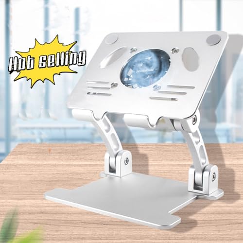 Base ajustable con ventilador para laptop miniatura 3